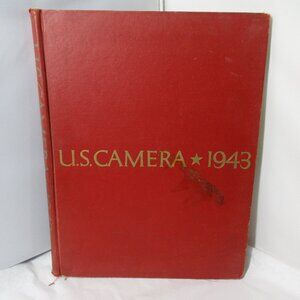 Vintage 1943 US Camera Book 1st Ed Photo History Photography First Edition